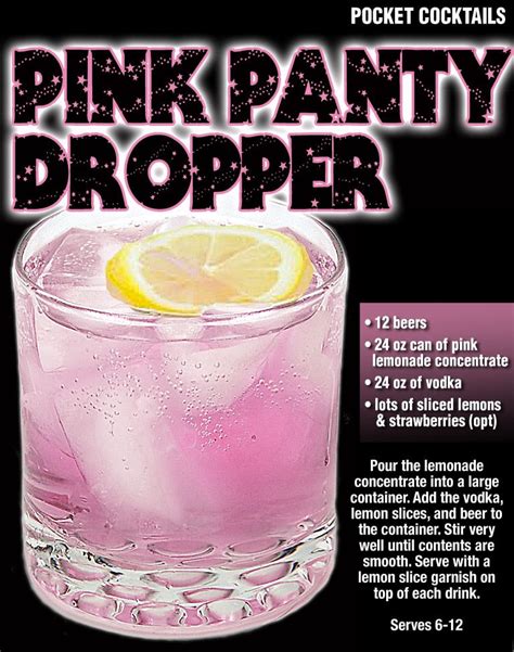 pink panty dropper drink recipe